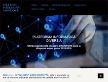 Tablet Screenshot of intelligentassistance.ro